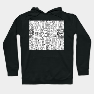 Egyptian and african mud cloth Hoodie